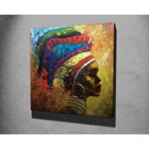 KC281 Multicolor Decorative Canvas Painting