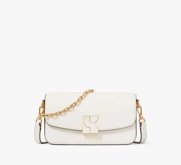 Kate Spade New York Dakota Small Leather Crossbody Bag Cream female KC924 CRM