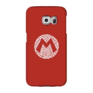 Nintendo Super Mario Mario Items Logo Phone Case - Samsung S6 Edge - Snap Case - Gloss