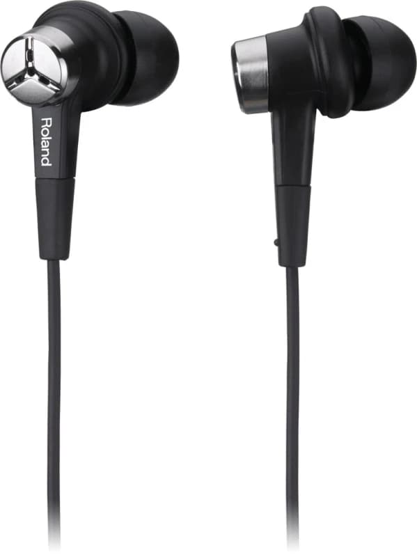 Roland CS-10EM headphones/headset Wired In-ear Music Black