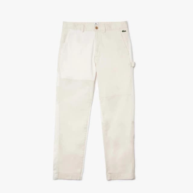 Lacoste Live Heritage Patchwork Organic Cotton Pants - Multi Multi S