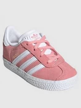 Adidas Originals Infant Gazelle I Trainers - Pink