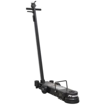 YAJ10-40LELR Air Operated Jack 10-40tonne Telescopic - Long Reach/Low Entry - Sealey