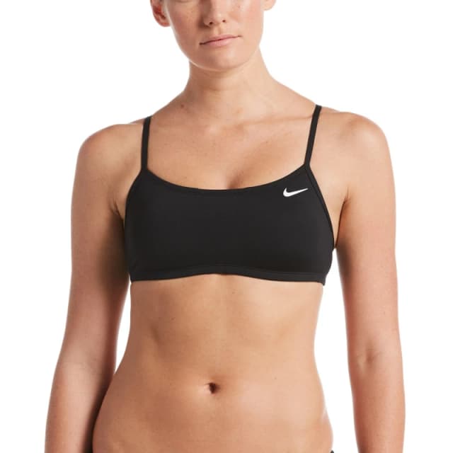 Nike Swoosh Bikini Top Womens - Black 8