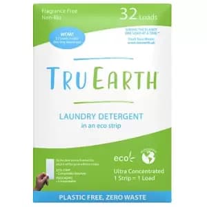Tru Earth Laundry Eco-Strips Fragrance Free (32 washes)