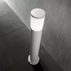 Amelia 1 Light Outdoor Bollard Light White IP55, E27