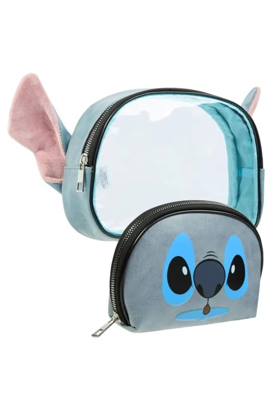 Disney Stitch Toiletry Bag 2 Pieces Multi female