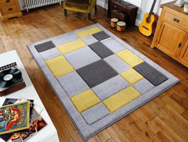Smart Living Smart Living Modern Hand Carved Multicolour Soft Thick Area Rug - Havana in Grey Size: 60cm x 110cm Grey 60cm x 110cm Unisex 8680504110