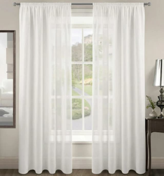 Velosso Riva Slot Top Voile Panel - White