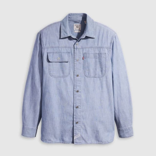Levis Levis Ls Auburn Worker Linde Chambra - Blue Blue XL