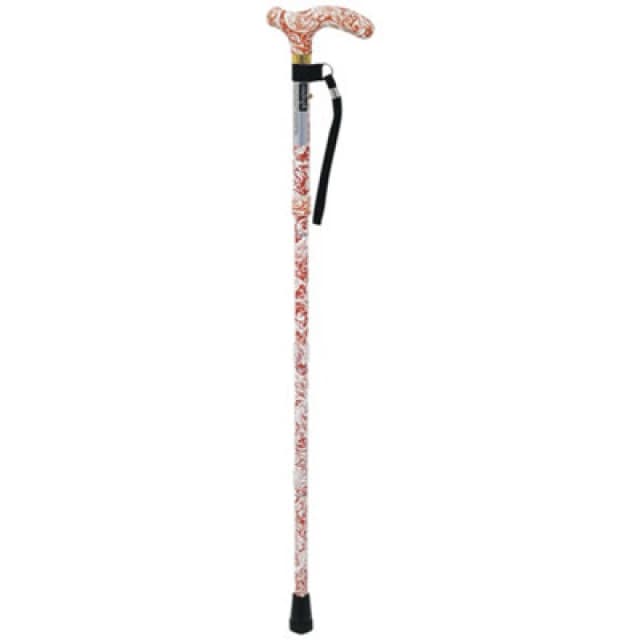 Loops Deluxe Ambidextrous Foldable Walking Cane - 5 Height Settings - Multi