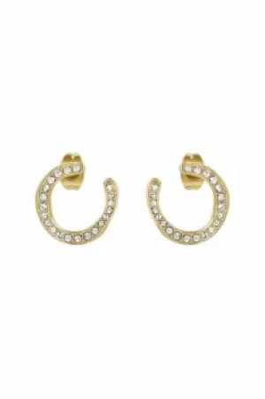 Adore Jewellery Organic Circle Hoop Earrings JEWEL 5419378
