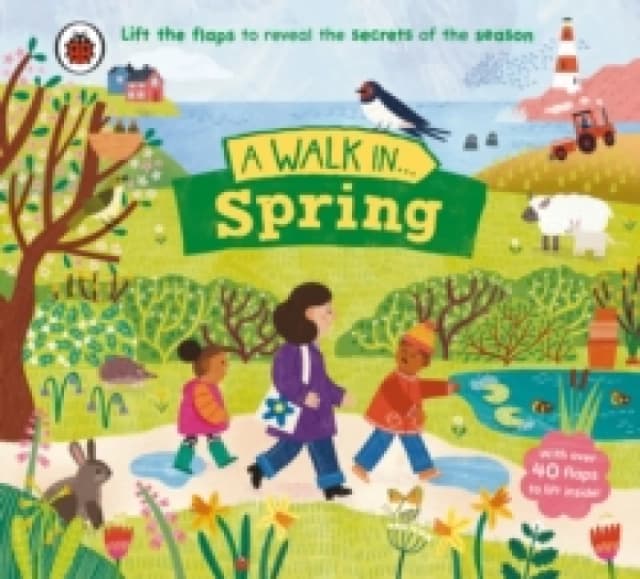 A Walk in Spring : Lift the flaps to reveal the secrets of the season Board book