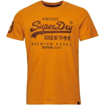 Superdry Vintage T Shirt - Gold
