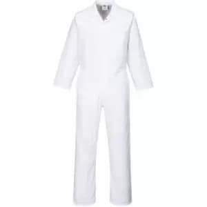 Portwest 2201 - White Food Industry Coverall Boiler Suit sz 3 XL Regular - White