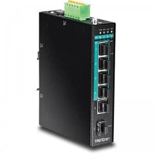 Trendnet TI-PG541 - 5 port Hardened Industril Switch - Gigabit PoE+ DI