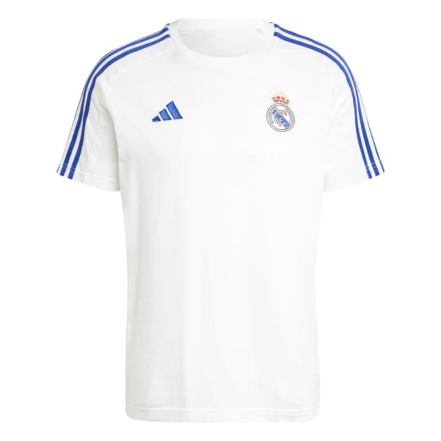 adidas Real Madrid DNA T-Shirt Adults - White White S