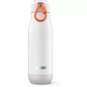 Zoku Powder Coated Stainless Steel Bottle 0.5L White