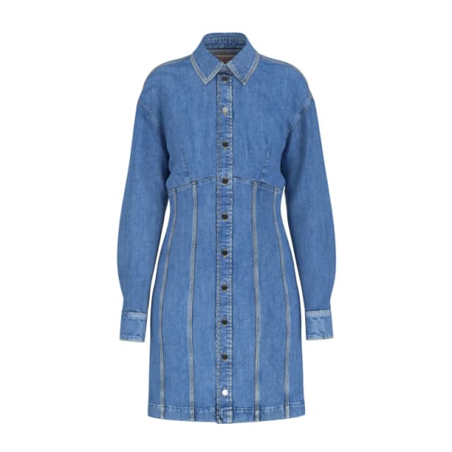 Guess Womens denim dress Guess Miria Bleu Female XL