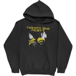 Twenty One Pilots - Back To Back Unisex Large Hoodie - Black