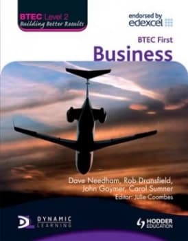 Btec First Business by Dave Needham Paperback