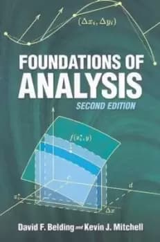 Foundations of analysis - David French Belding - Paperback - Used