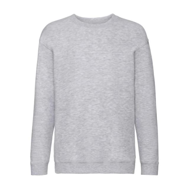 Fruit Of The Loom Premium boys's Children's sweater in Grey