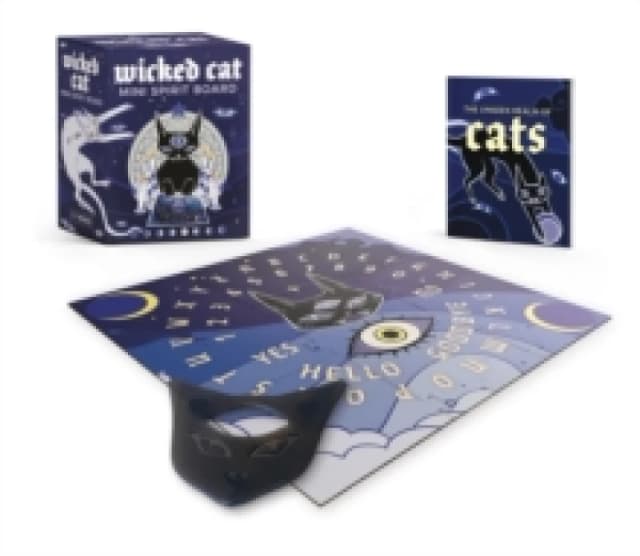 Wicked Cat Mini Spirit Board. Paperback. By Benjamin Harper Books