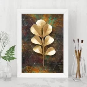 BC1588171729 Multicolor Decorative Framed MDF Painting