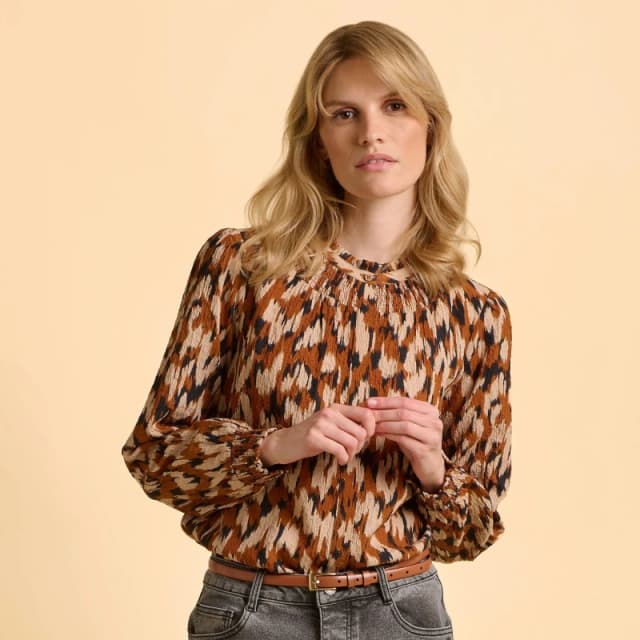 Brakeburn Angelina Blouse Beige female UK 12