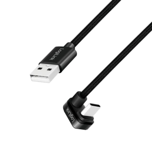 LogiLink CU0192 USB cable USB 2.0 1m USB A USB C Black