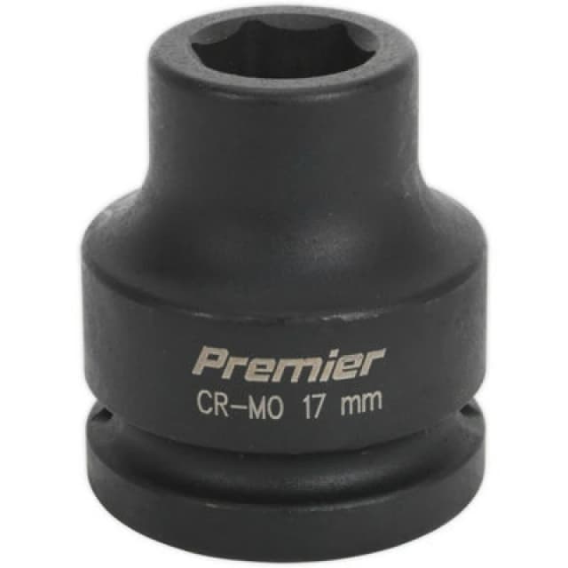 Loops 17mm Forged Impact Socket - 3/4" Sq Drive - Chromoly Impact Wrench Socket Multi