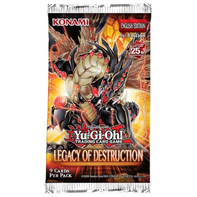 Yu-Gi-Oh! TCG: Legacy Of Destruction Booster Pack Multi unisex
