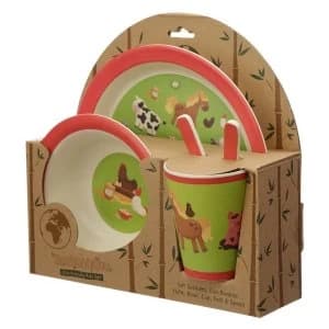 Bramley Bunch Farm Reusable Bamboo Composite Kids Set