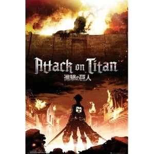 Attack On Titan Key Art Maxi Poster