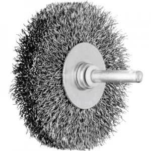 PFERD HORSE round brush uncoated 70 x 19mm wire thickness 0.3mm With shaft o 6mm 43701017 10 pc(s)