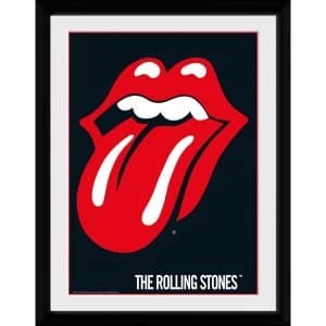 Rolling Stones Lips Collector Print (30 x 40cm)