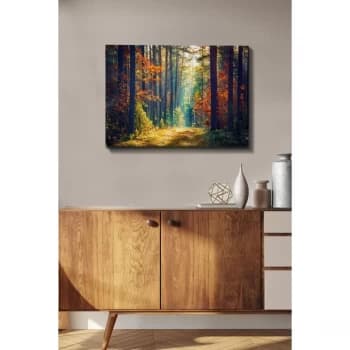 Kanvas Tablo (50 x 70) - 274 Multicolor Decorative Canvas Painting