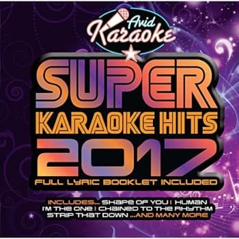 Various Artists - Super Karaoke Hits 2017 CD