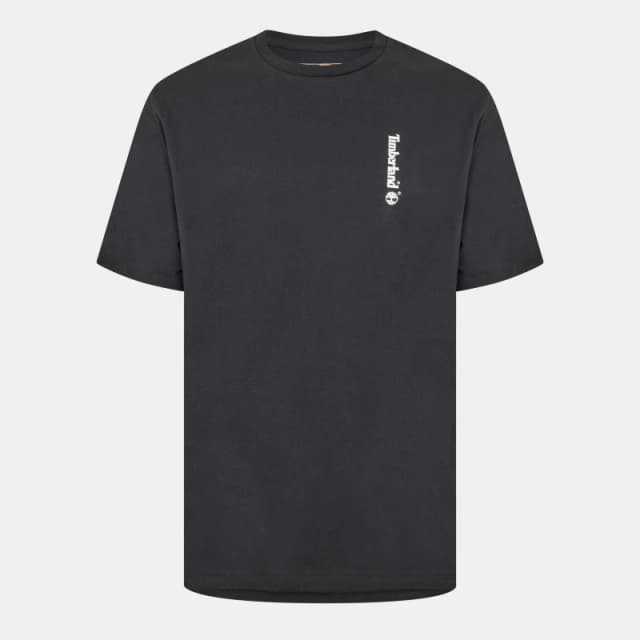 Timberland Mens T-Shirt Black male S