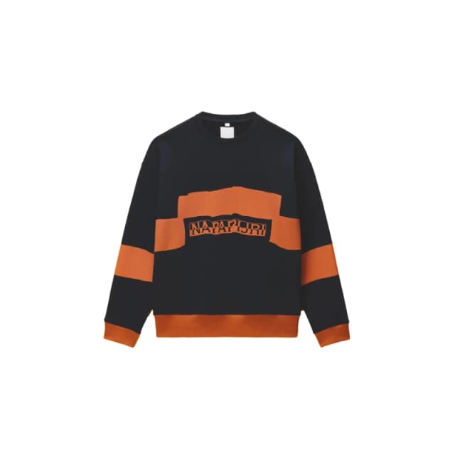 Sweatshirt Napapijri Bacchus Bleu Male 2XS