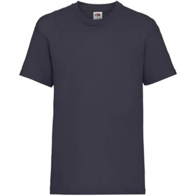 Fruit of the Loom Value T-Shirt in Navy Size: 12-13 Years Navy Unisex 12-13 Years