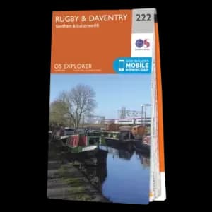 Map of Rugby & Daventry