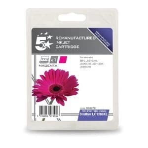 5 Star Office Brother LC1280XL Magenta Inkjet Cartridge