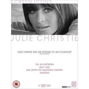 Julie Christie - Screen Icons DVD 4-Disc Set Box Set