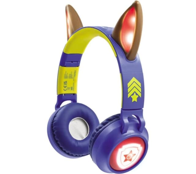 Lexibook Hpbt015Pa Paw Patrol 3D Design Bluetooth Headset Headphones 85Db Blue