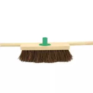 Bentley 24" Stiff Bassine Broom with Handle & Bracket Ref Spc/H12BKT/C4