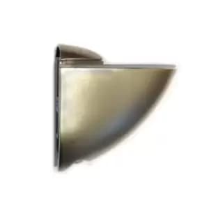 GTV Adjustable Shelf Support Glass Clamp Pelican Model 105 x 88mm - Colour Satin