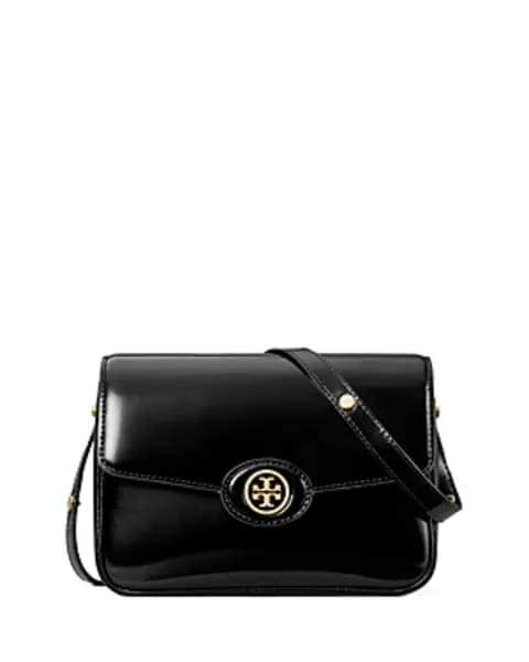 Tory Burch Robinson Spazzolato Leather Convertible Shoulder Bag
