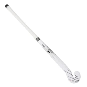 Slazenger Pro Goalie Hockey Stick - White/Silver